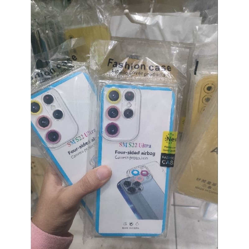 Jual CASE CLEAR SAM S22 Ultra CASE BENING+PELINDUNG KAMERA PREMIUM ACP ...