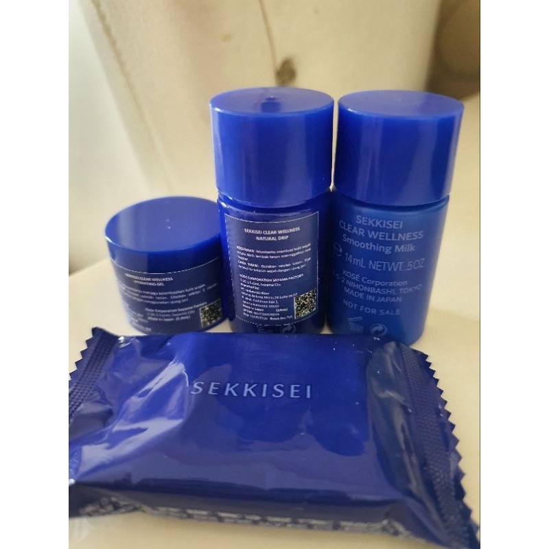 Jual kose sekkisei wellness travel size / sample size / wellness facial