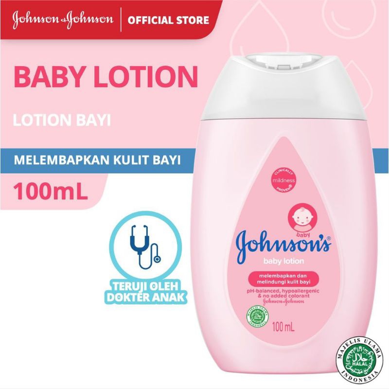 Jual Johnsons Baby Lotion 100ml 200ml Hand Body Bayi Shopee