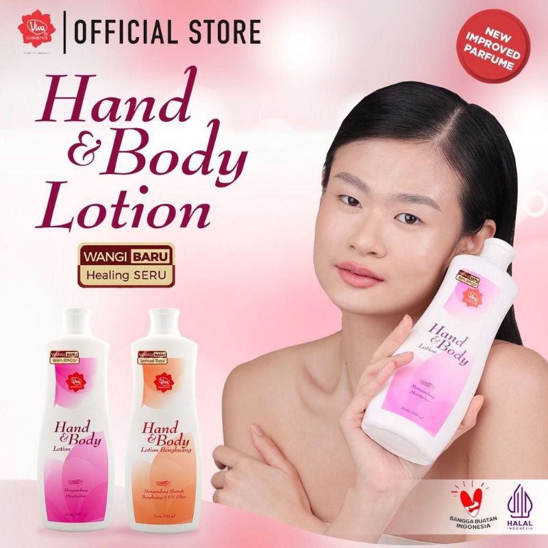 Jual Viva Hand&Body Lotion 550ml Shopee Indonesia