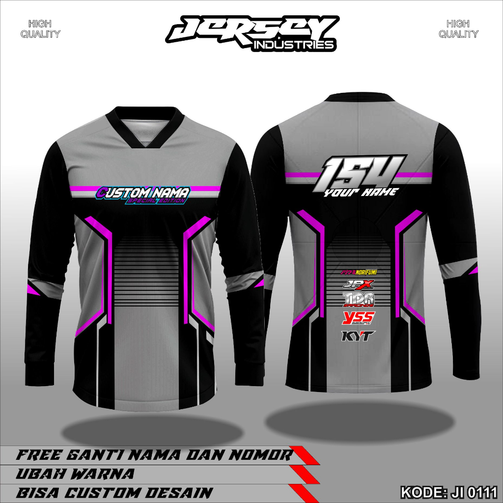 Jual 11. Jersey Racing Custom Desain Full Printing, Desain Terbaru ...