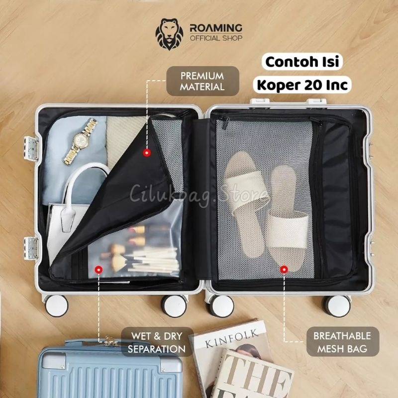 Jual KOPER ROAMING SET 18 INC BEAUTY CASE DAN KOPER ROGER 18 INC ...