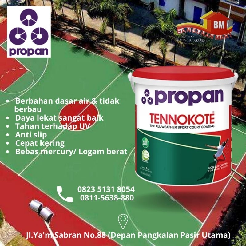 Jual Cat Tennokote Cat Lantai And Lapangan Shopee Indonesia 7779