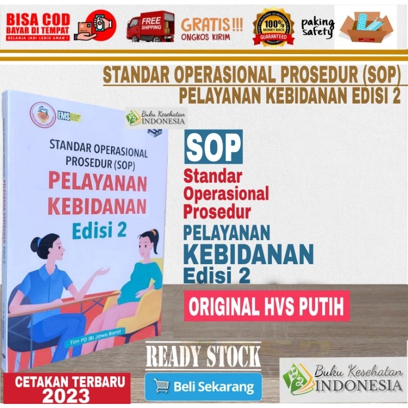 Jual STANDAR OPERASIONAL PROSEDUR ( SOP ) PELAYANAN KEBIDANAN EDISI 2 ...