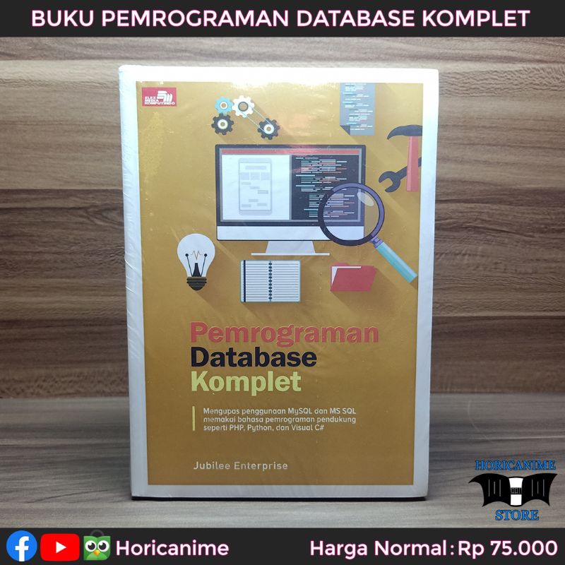 Jual Buku Pemrograman Database Komplet Segel Ori | Shopee Indonesia