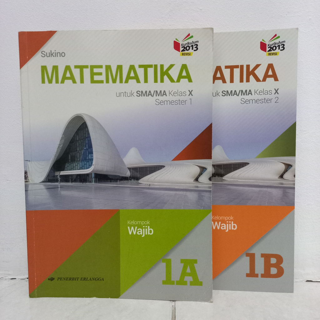 Jual Buku Paket Pelajaran Matematika Kelompok Wajib 1A Dan 1B Kelas 10 ...