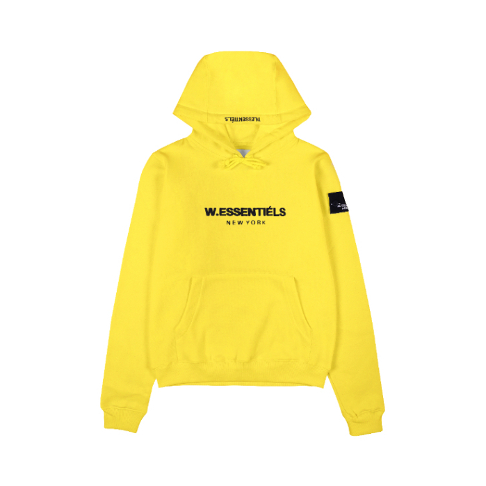 Jual W Essentiels New York Hoodie Mid Logo Yellow - 100% ORIGINAL RESMI ...