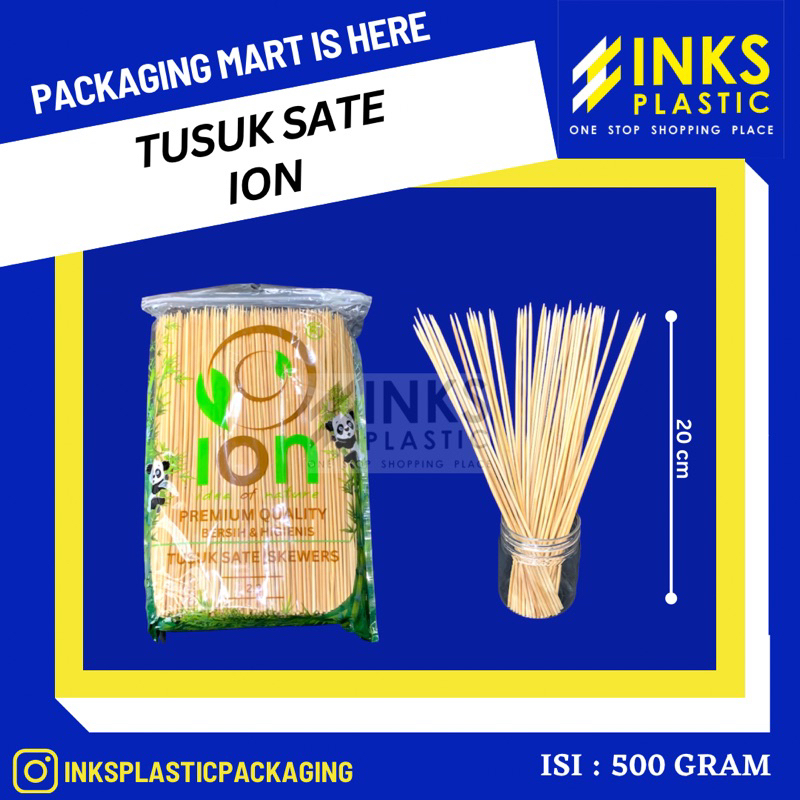 Jual Tusuk Sate Bambu 500 Gr Shopee Indonesia