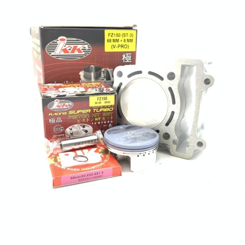 Jual CYLINDER BLOCK BLOK IKK MX-KING ST-4 68MM+4MM V-2 IKK | Shopee ...