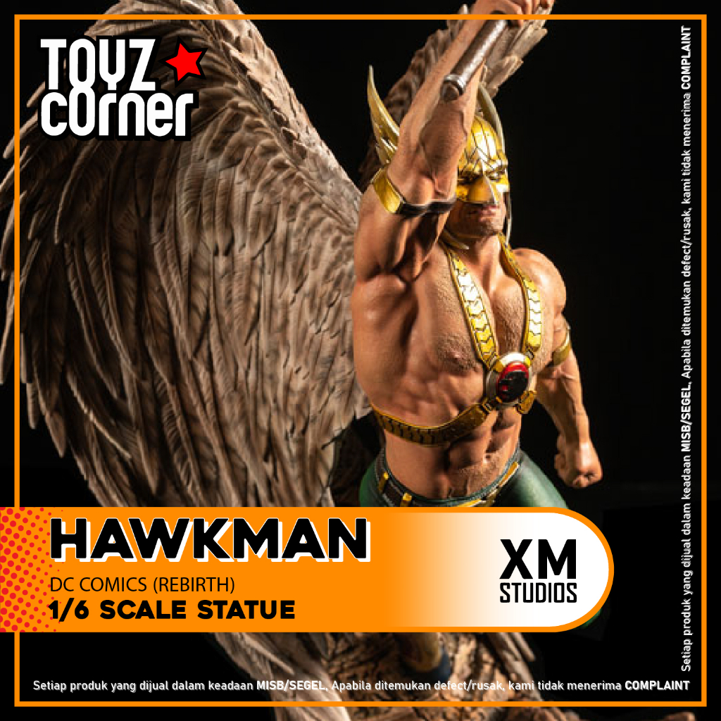 Jual Toyz Corner XM Studios 1/6 Scale Statue Hawkman (Rebirth