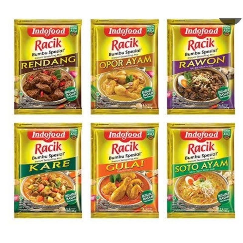 Jual Bumbu Spesial Racik Instant Indofood 50g | 45g | Shopee Indonesia