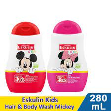 Jual Eskulin Kids 2in1 Hair & Body Wash 280ml | Shopee Indonesia