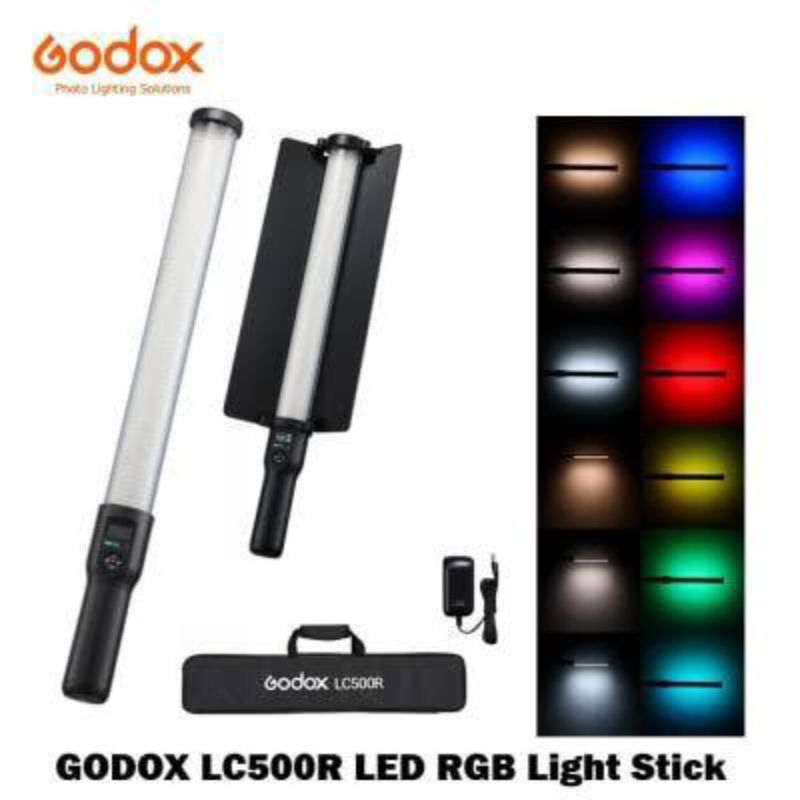 Godox LC500R2本セット LED（Godox LC500R RGB Hand-held LED Light 
