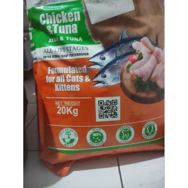 Jual Maxi Cat Makanan Kucing Chicken Tuna Kemasan Repack Kg Shopee Indonesia