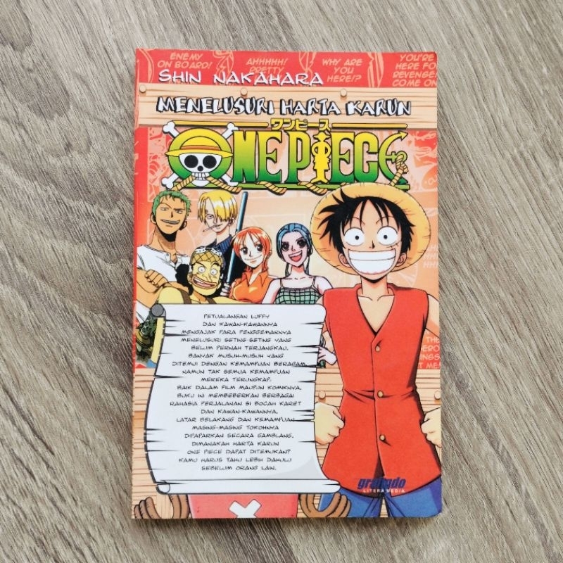 Jual Buku Menelusuri Harta Karun One Piece Shin Nakahara | Shopee Indonesia