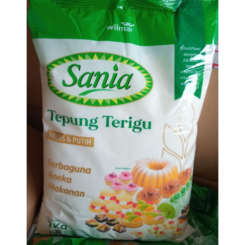 Jual SANIA TEPUNG TERIGU 1 KG | Shopee Indonesia