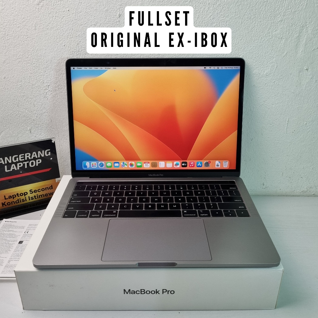 Jual MacBook Pro Touchbar 2018 13.3" Intel Core I5 RAM 16GB SSD NVMe ...