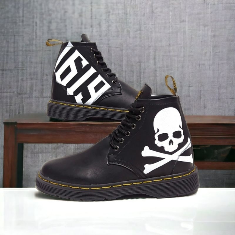 Jual Sultan Footwear X 1619 Sepatu Boots Pria Dockmart High Punk Rock ...