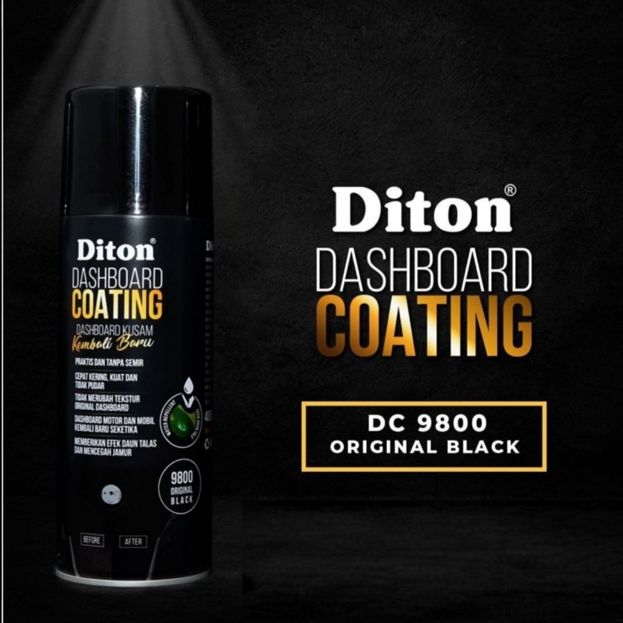 Jual Diton Dashboard Coating Penghitam Body Semir Dasbor Shopee Indonesia