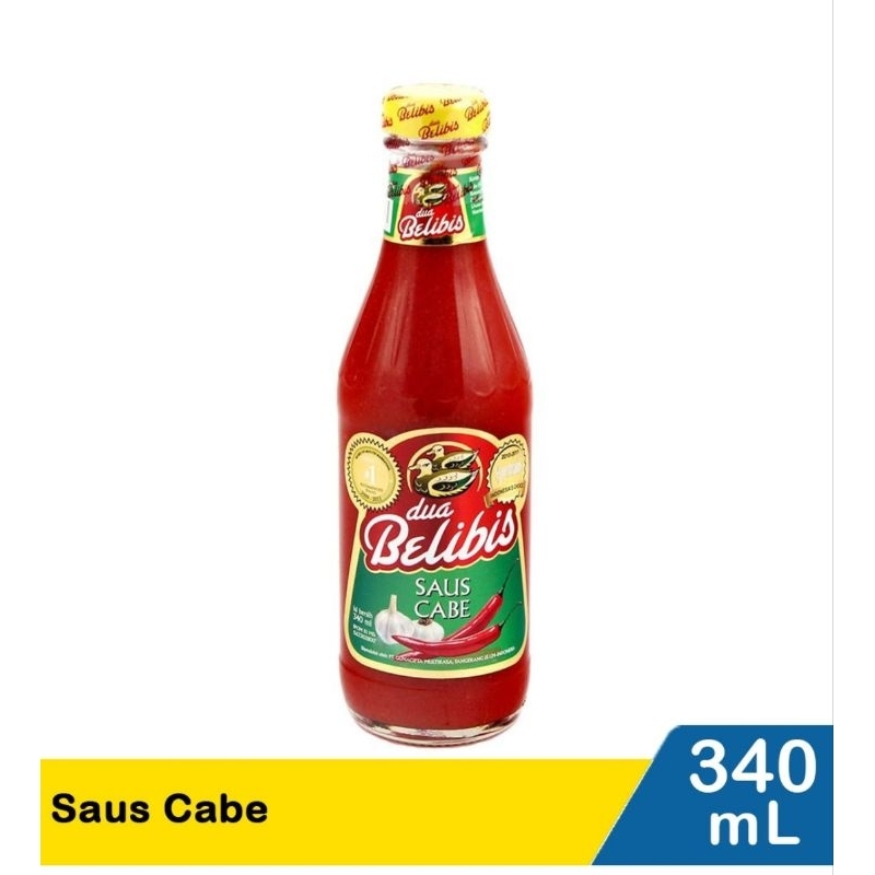 Jual Saos Sambal Cabe Dua Belibis 340ML | Shopee Indonesia