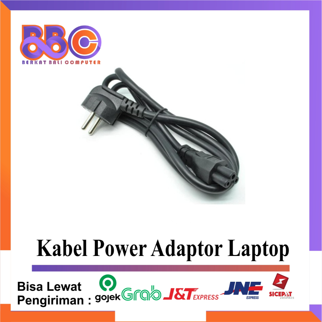 Jual Kabel Power Adaptor Laptop 3 Lubang Shopee Indonesia