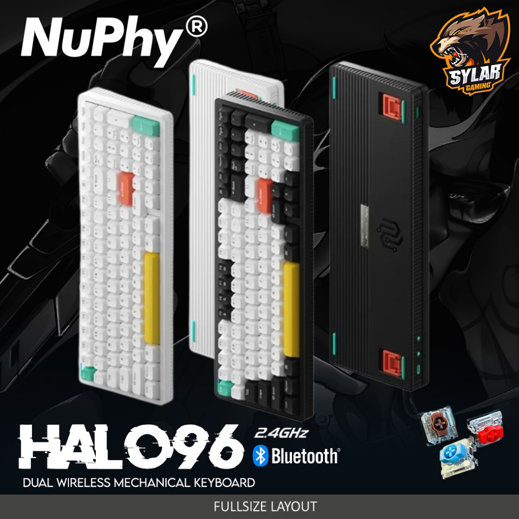 Jual Nuphy Halo96 / Halo-96 Wireless Mechanical Keyboard | Shopee Indonesia