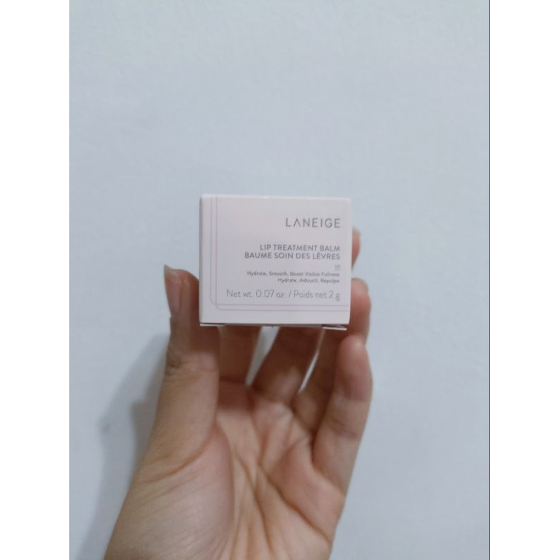 Jual laneige lip treatment balm mini size 2gram with box Shopee Indonesia