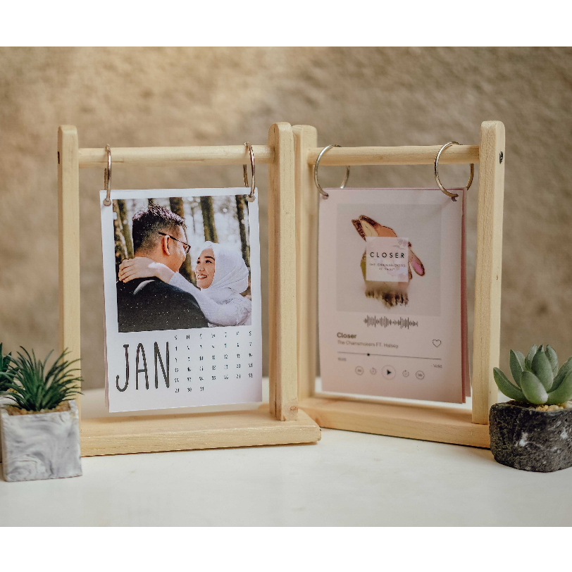 Jual Kalender Foto Anniversary / Kado Ulang Tahun / Cetak Foto / Custom