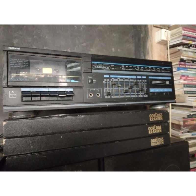 Jual VINTAGE RADIO TAPE NATIONAL JADUL TAPE DECK NATIONAL JADUL LAWAS