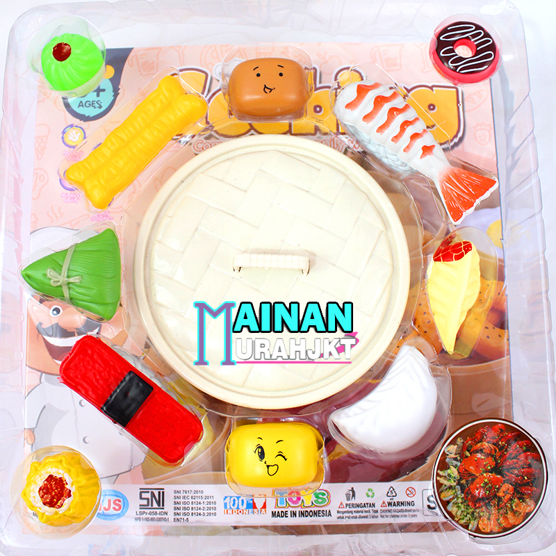 Jual MAINAN ANAK MURAH COOKING DIMSUM DUS SS1990 MAINAN MAKANAN DIMSUM ...