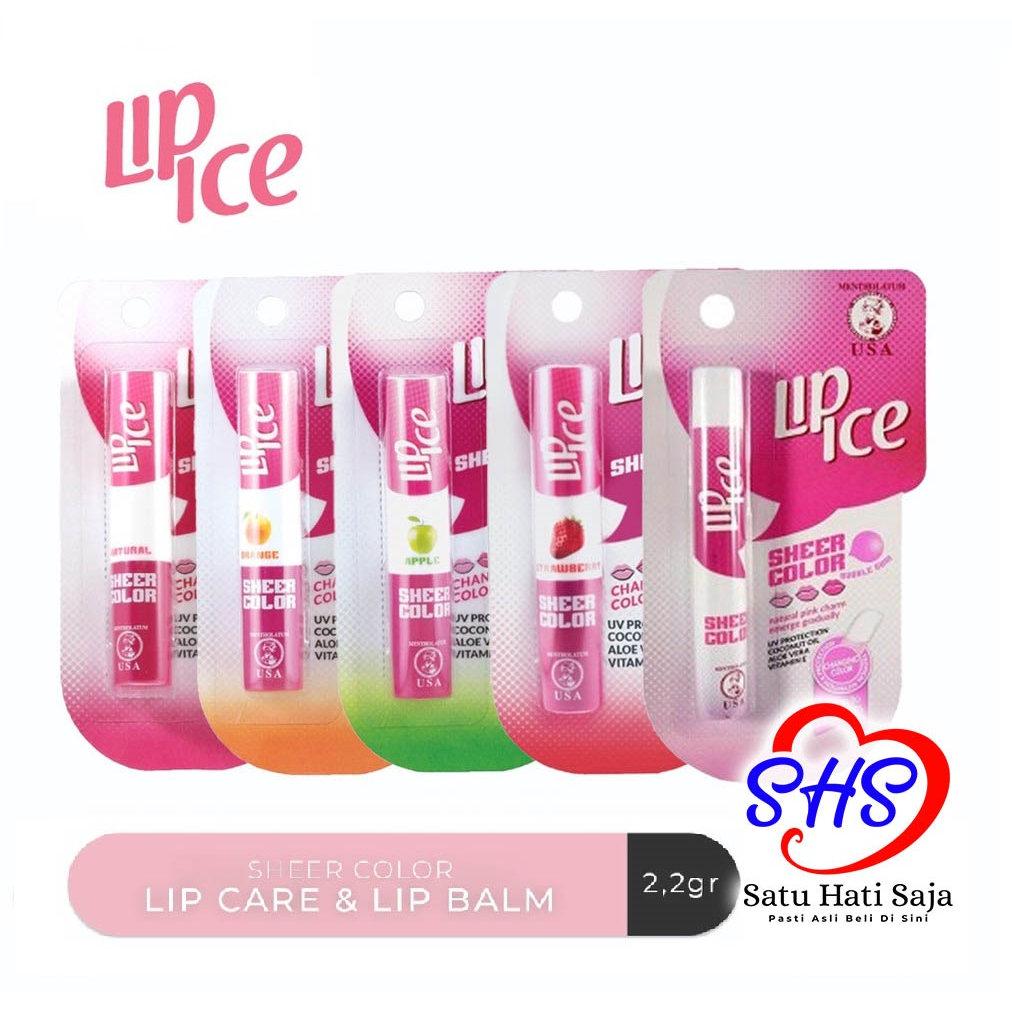 Jual LIP ICE SHEER LIP COLOR LIP BALM / PELEMBAB BIBIR Shopee Indonesia