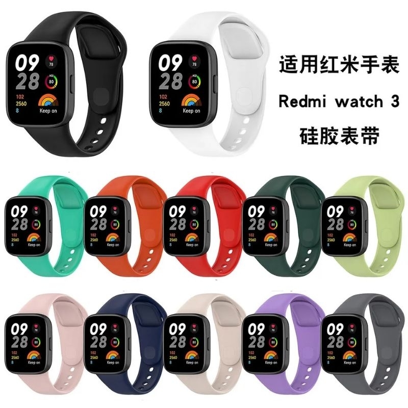 Silicone Strap For XiaoMi Redmi Watch 3 Mi Watch Lite 3