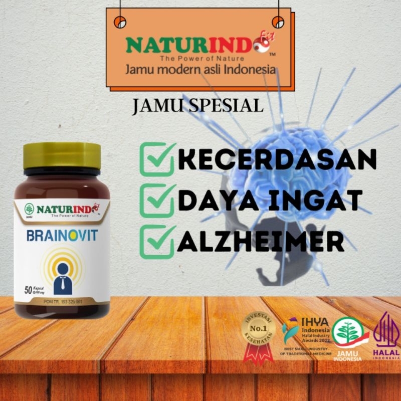 Jual BRAINOVIT Vitamin Otak Anak Dan Dewasa Peningkat Daya Ingat ...