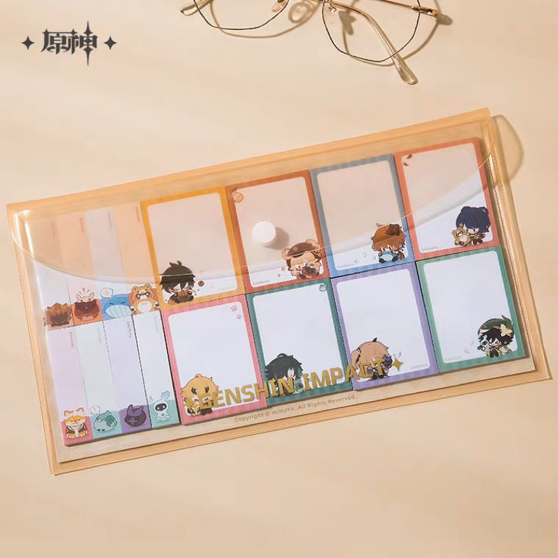 Jual [READY STOCK] OFFICIAL GENSHIN IMPACT STICKY NOTES SET | Shopee ...