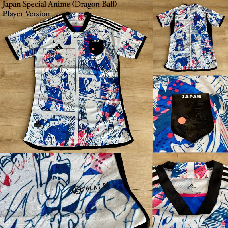Jual (PLAYER ISSUE) JERSEY BAJU BOLA JAPAN JEPANG ANIME DRAGON BALL