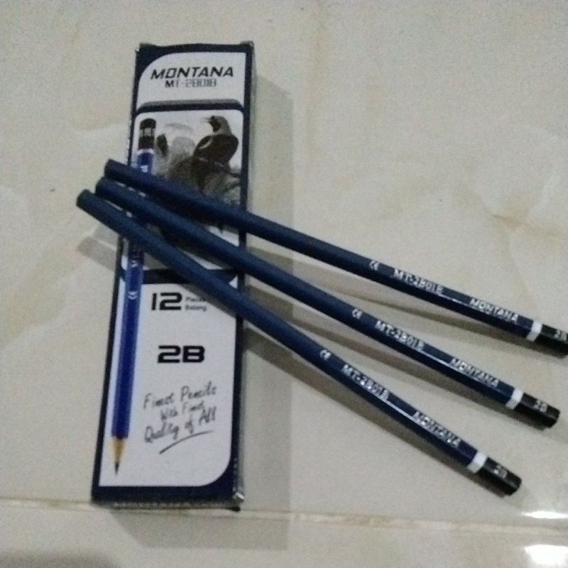 Jual PENSIL 2B MONTANA ISI 12 PCS | Shopee Indonesia