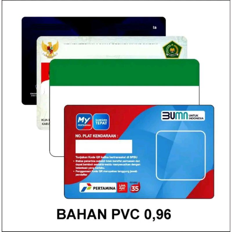 Jual Cetak Id Card Pvc Sehari Jadi Shopee Indonesia