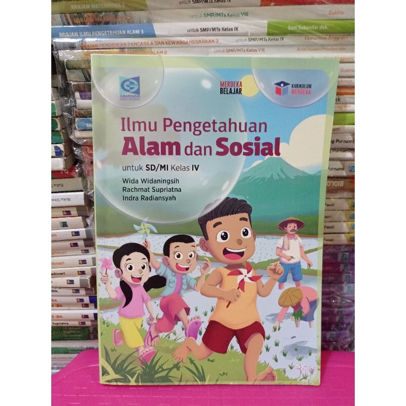 Jual buku kurikulum merdeka ILMU PENGETAHUAN ALAM DAN SOSIAL untuk sd ...