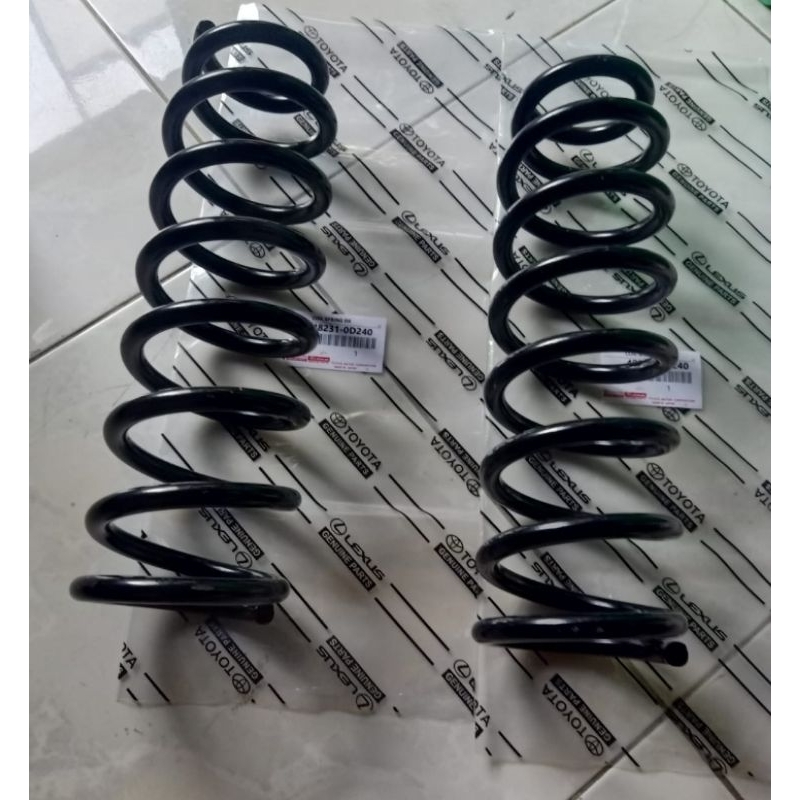 Jual PER KEONG SPIRAL ULIR COIL SPRING BELAKANG SIENTA ASLI JAPAN ...
