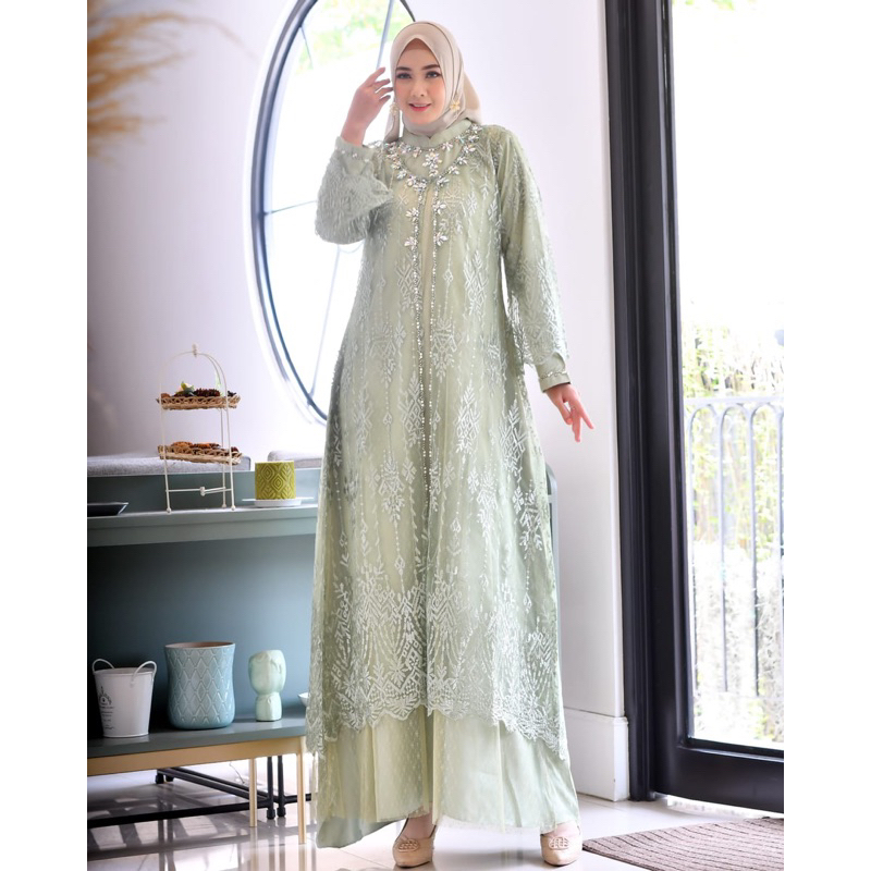 Jual NEW ARRIVAL GAMIS RAYA OUTHER LEPAS PASANG - GAMIS PESTA MEWAH ...