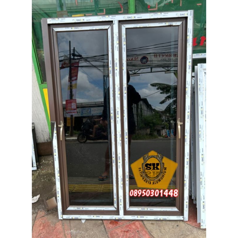 Jual Jendela alumunium swing ukuran 150x150 | Shopee Indonesia