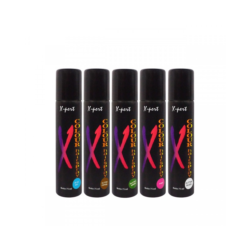 Jual X Pert Hairspray Colour Pewarna Rambut Warna Hair Spray Ml Shopee Indonesia