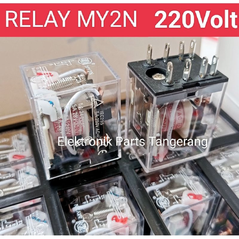 Jual Relay My N V Kaki Relay My N Volt Pin Relay V My N Vdc Shopee Indonesia