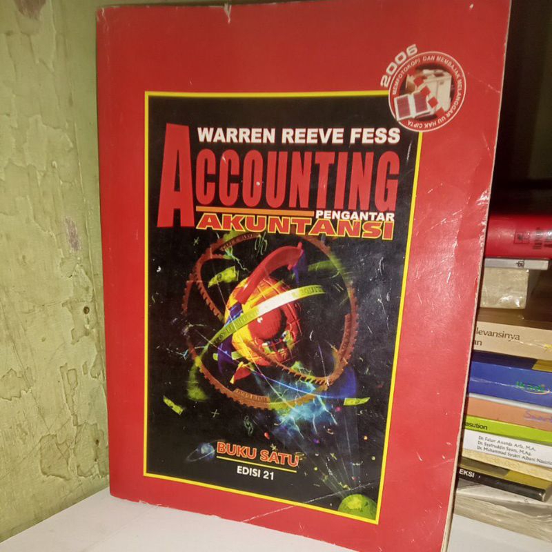 Jual Buku Pengantar Akuntansi.(ACCOUNTING). Buku 1 Edisi 21. Karangan ...