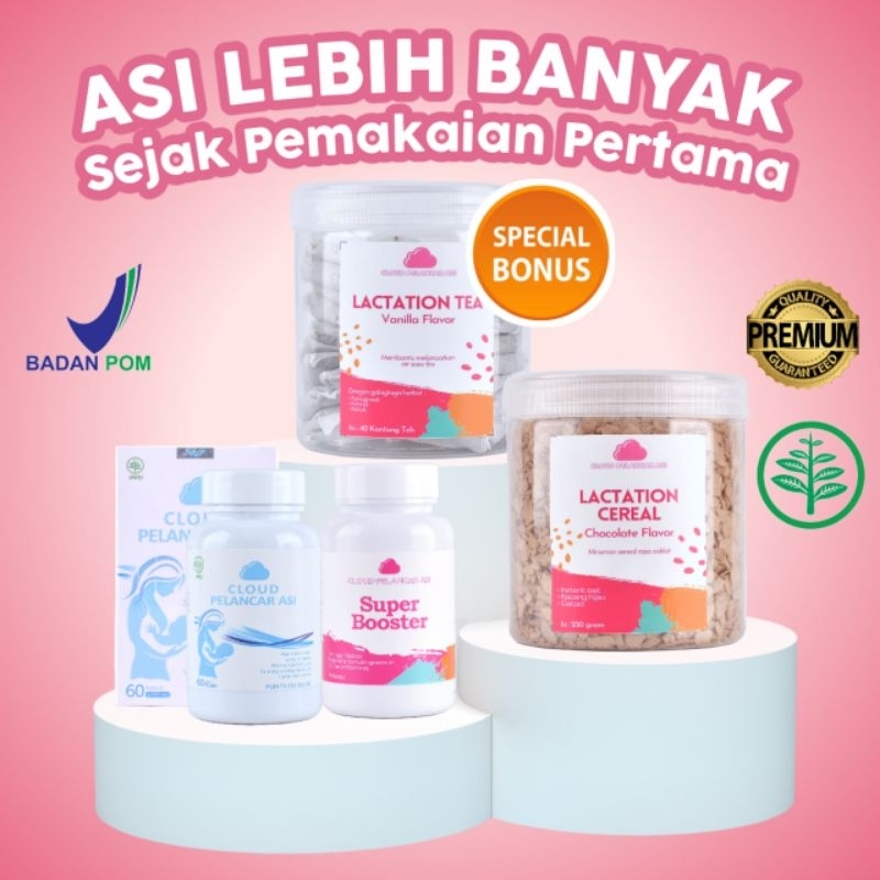 Jual Paket Lengkap ASI BOOSTER - PELANCAR ASI | Shopee Indonesia