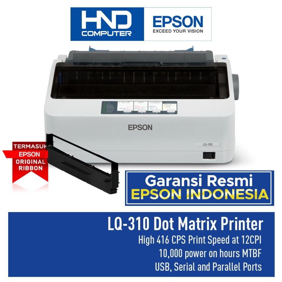 Jual Printer Epson Lq 310 Dot Matrix Shopee Indonesia 6294