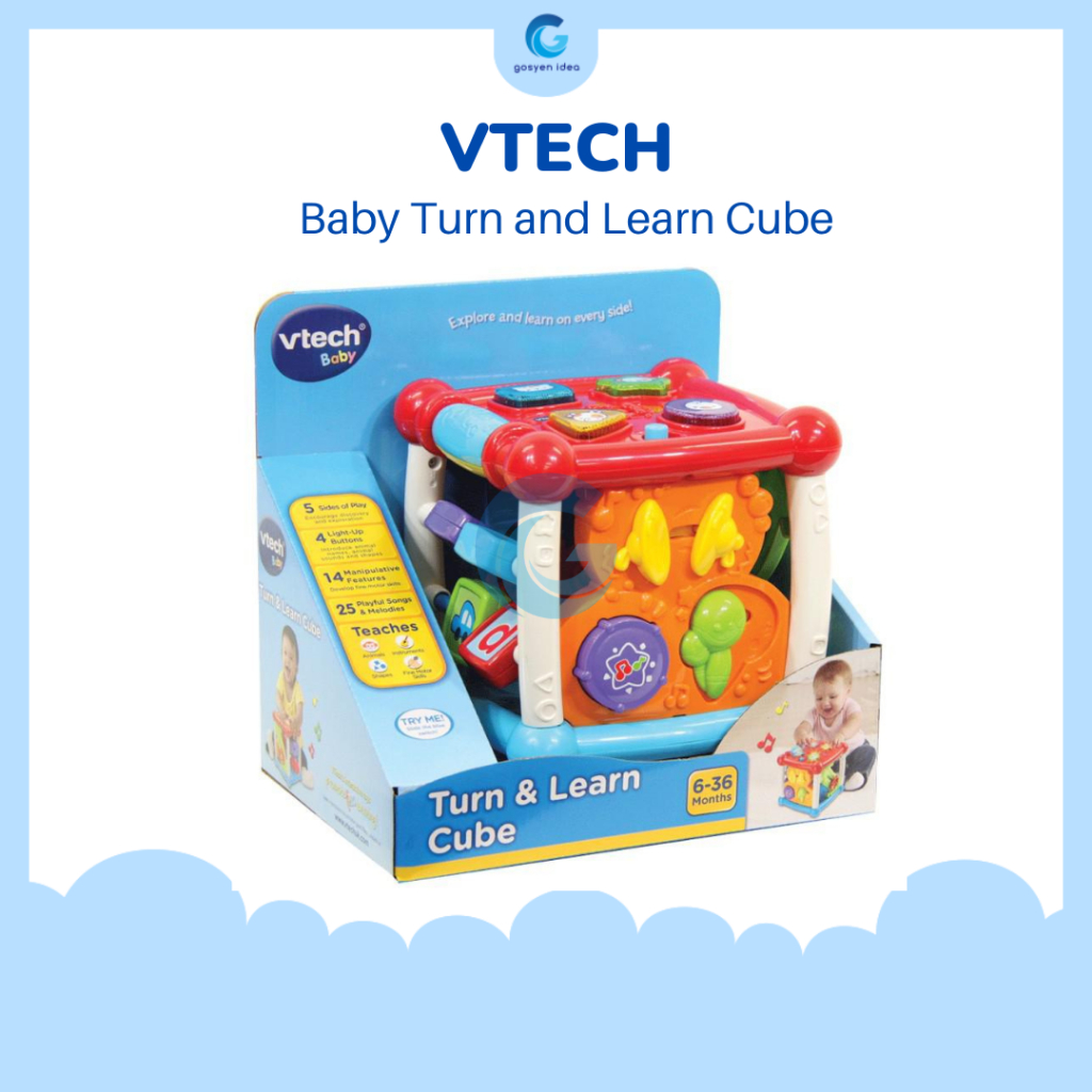 Jual Vtech Baby Turn and Learn Cube | Shopee Indonesia