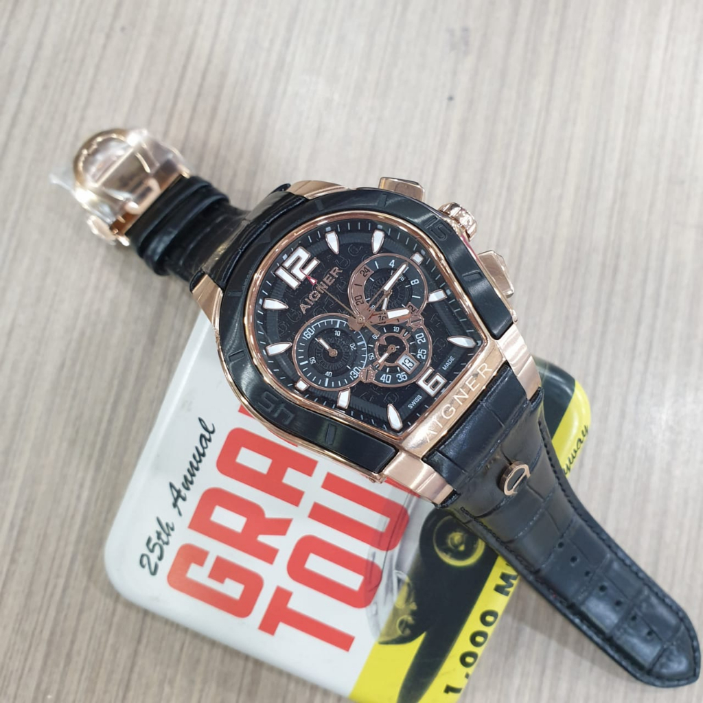 JAM TANGAN PRIA AIGNER PALERMO ORIGINAL GARANSI COD