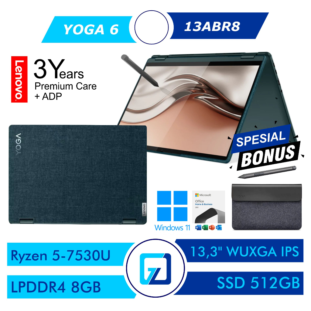 jual-lenovo-yoga-6-13abr8-ryzen-5-7530u-16gb-512ssd-13-3-wuxga-touch