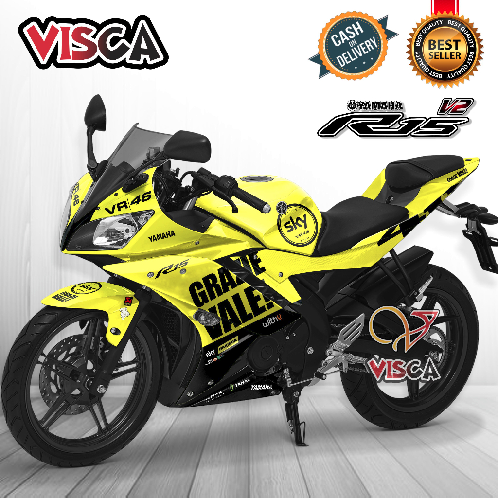 Jual Decal R15 V2 Full Body Dekal R15 V2 Stiker R15 V2 Full Body Keren ...